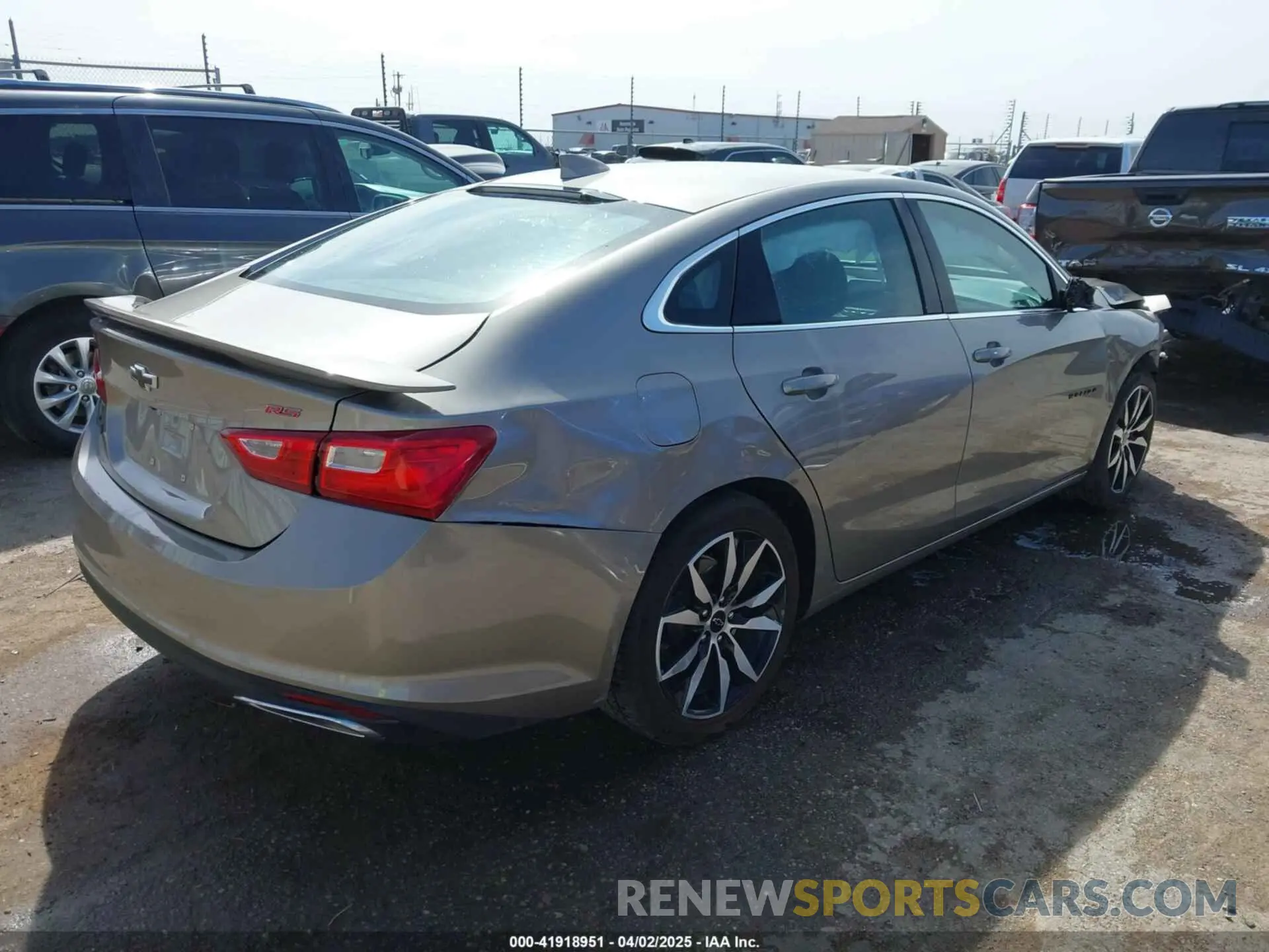 4 fotografías del automóvil dañado 1G1ZG5ST6PF118111 CHEVROLET MALIBU 2023