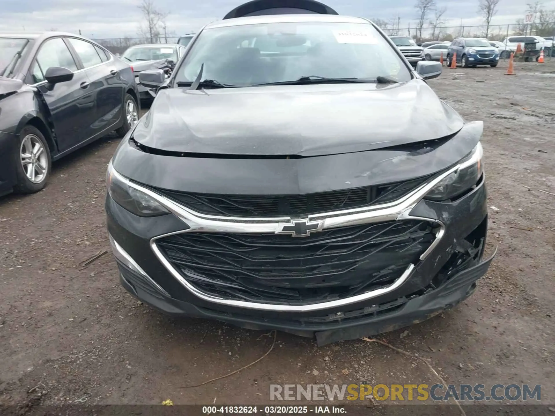 12 fotografías del automóvil dañado 1G1ZG5ST7PF243392 CHEVROLET MALIBU 2023