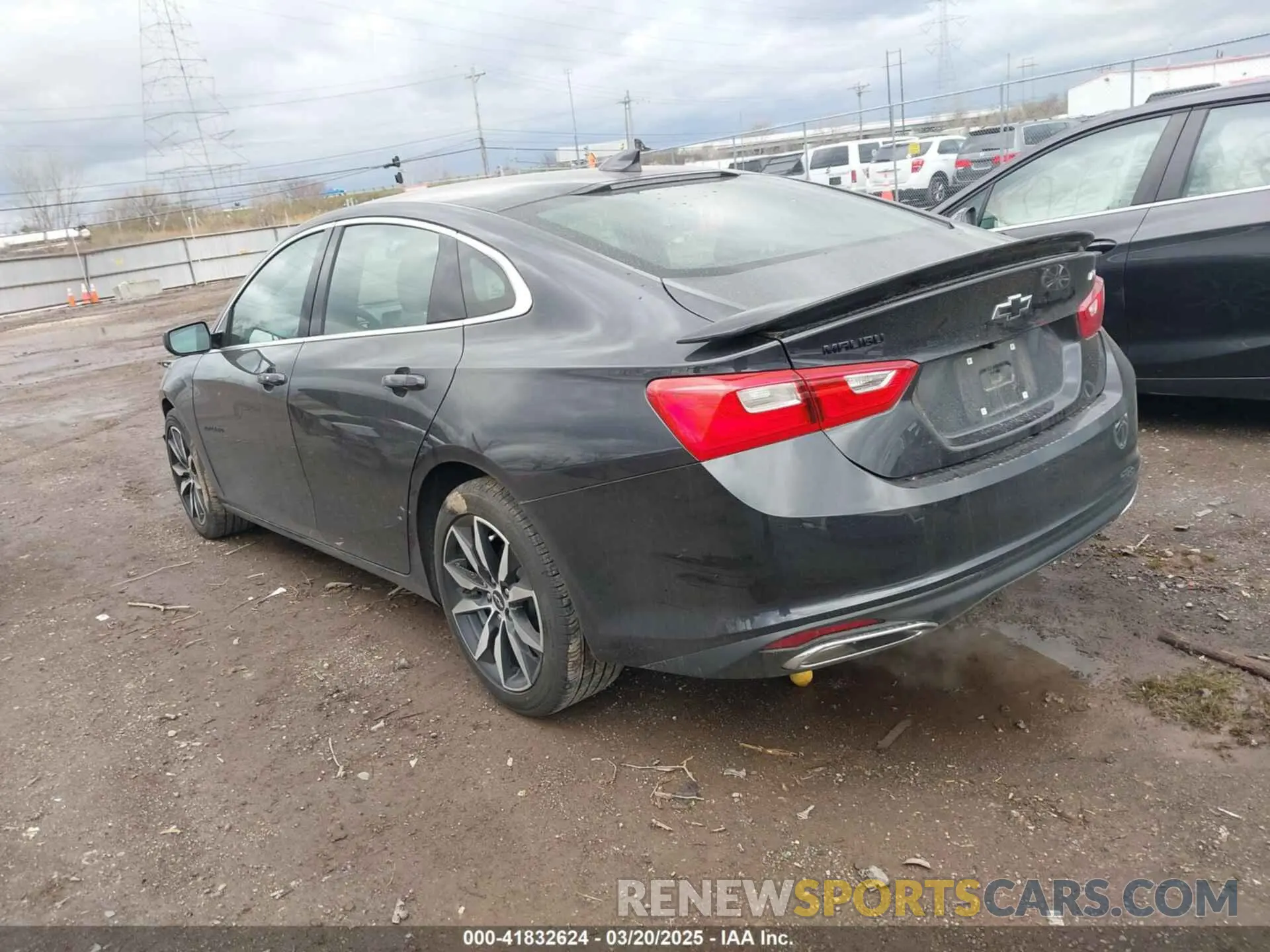 3 fotografías del automóvil dañado 1G1ZG5ST7PF243392 CHEVROLET MALIBU 2023