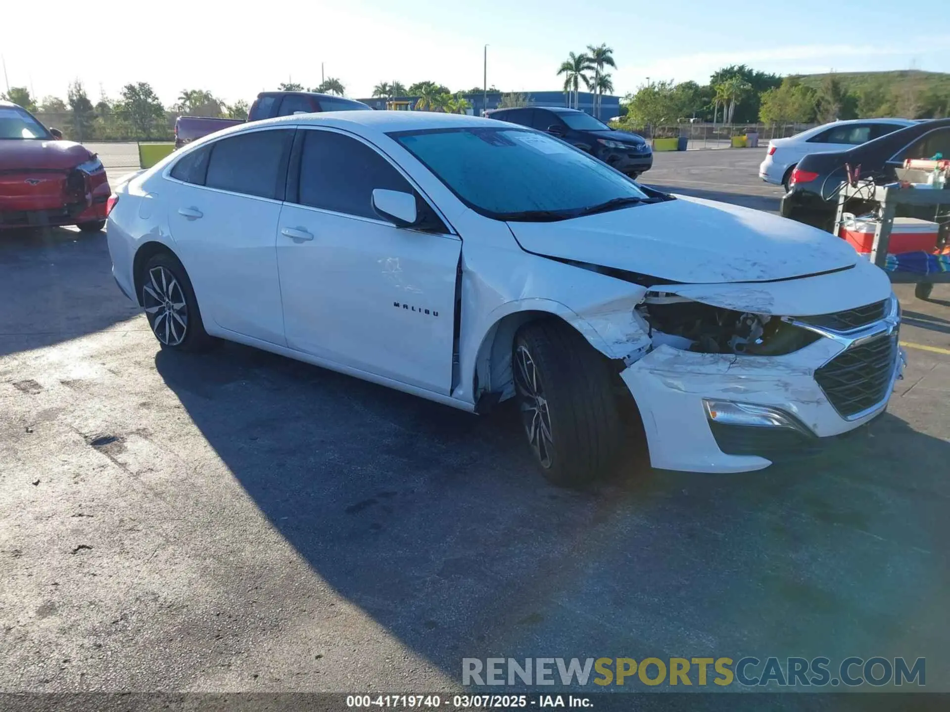 1 fotografías del automóvil dañado 1G1ZG5ST8PF230182 CHEVROLET MALIBU 2023