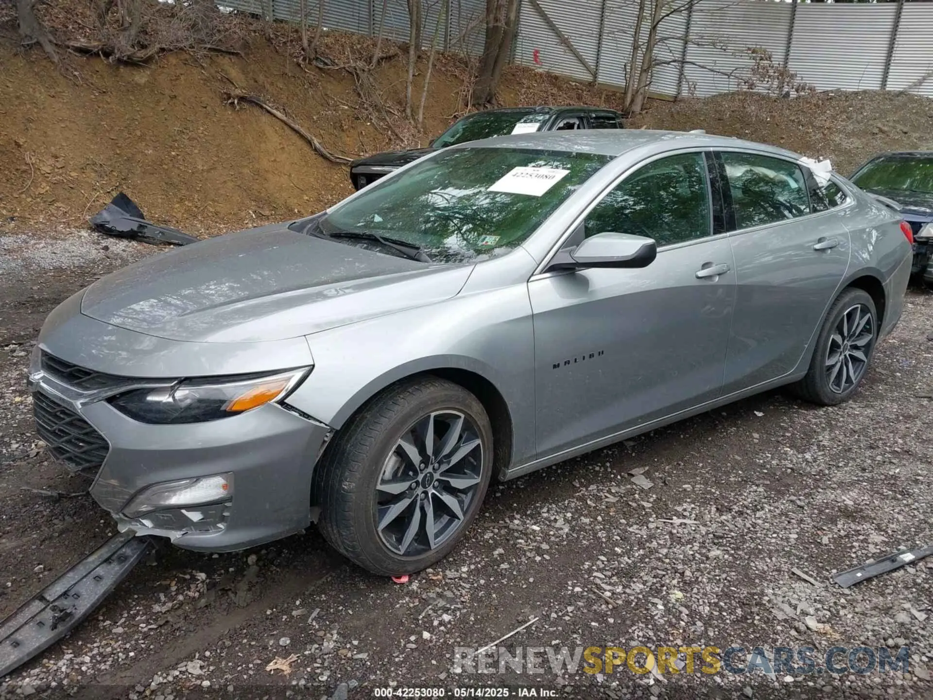 2 fotografías del automóvil dañado 1G1ZG5ST8PF245846 CHEVROLET MALIBU 2023