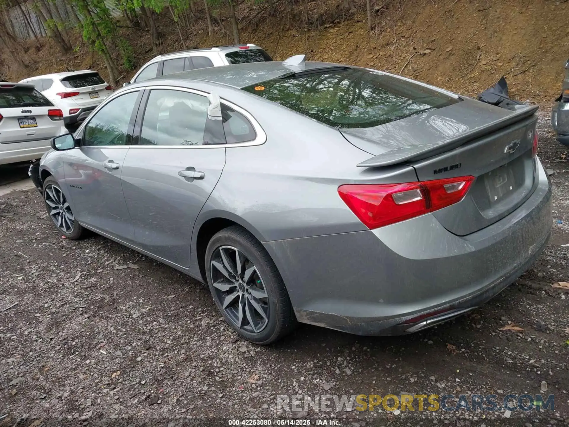 3 fotografías del automóvil dañado 1G1ZG5ST8PF245846 CHEVROLET MALIBU 2023