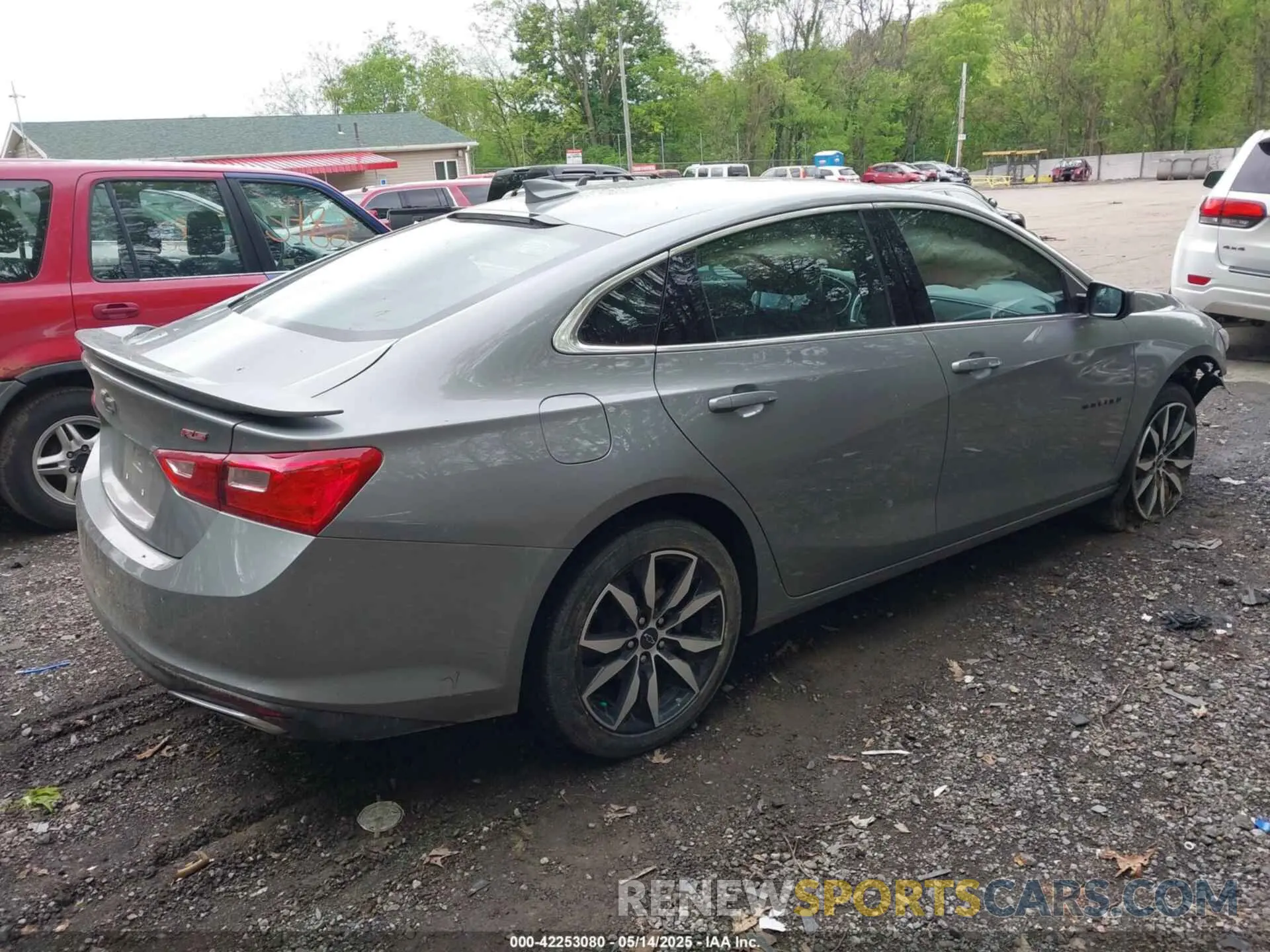 4 fotografías del automóvil dañado 1G1ZG5ST8PF245846 CHEVROLET MALIBU 2023