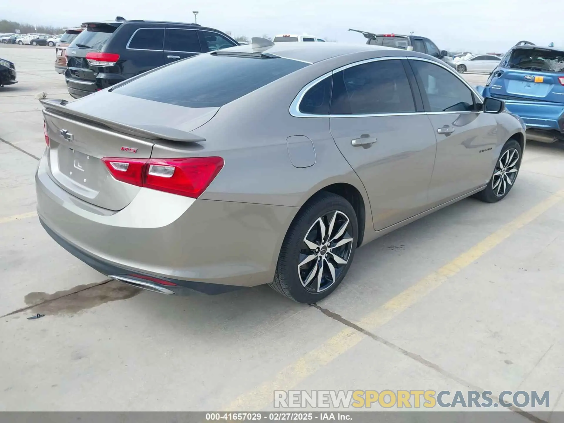 4 fotografías del automóvil dañado 1G1ZG5ST9PF222298 CHEVROLET MALIBU 2023