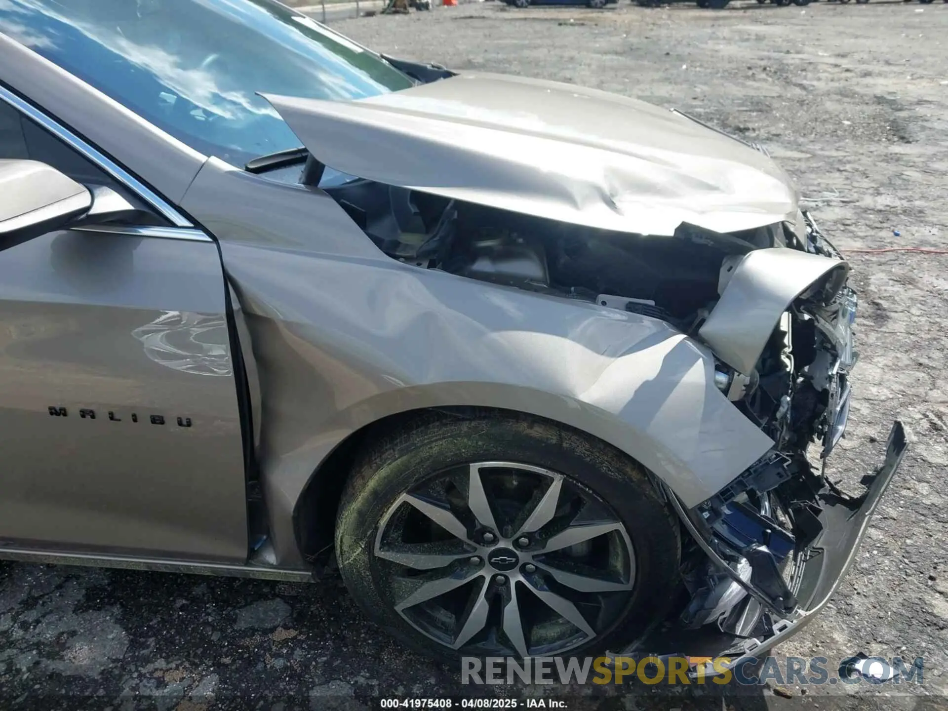 16 fotografías del automóvil dañado 1G1ZG5STXPF195273 CHEVROLET MALIBU 2023
