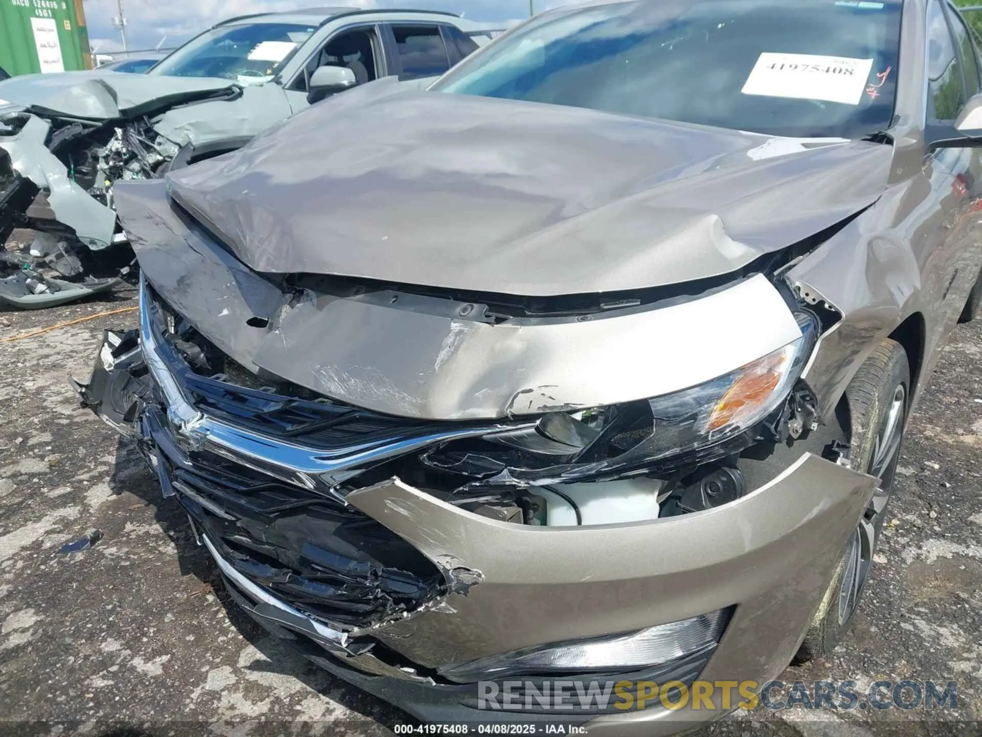 18 fotografías del automóvil dañado 1G1ZG5STXPF195273 CHEVROLET MALIBU 2023