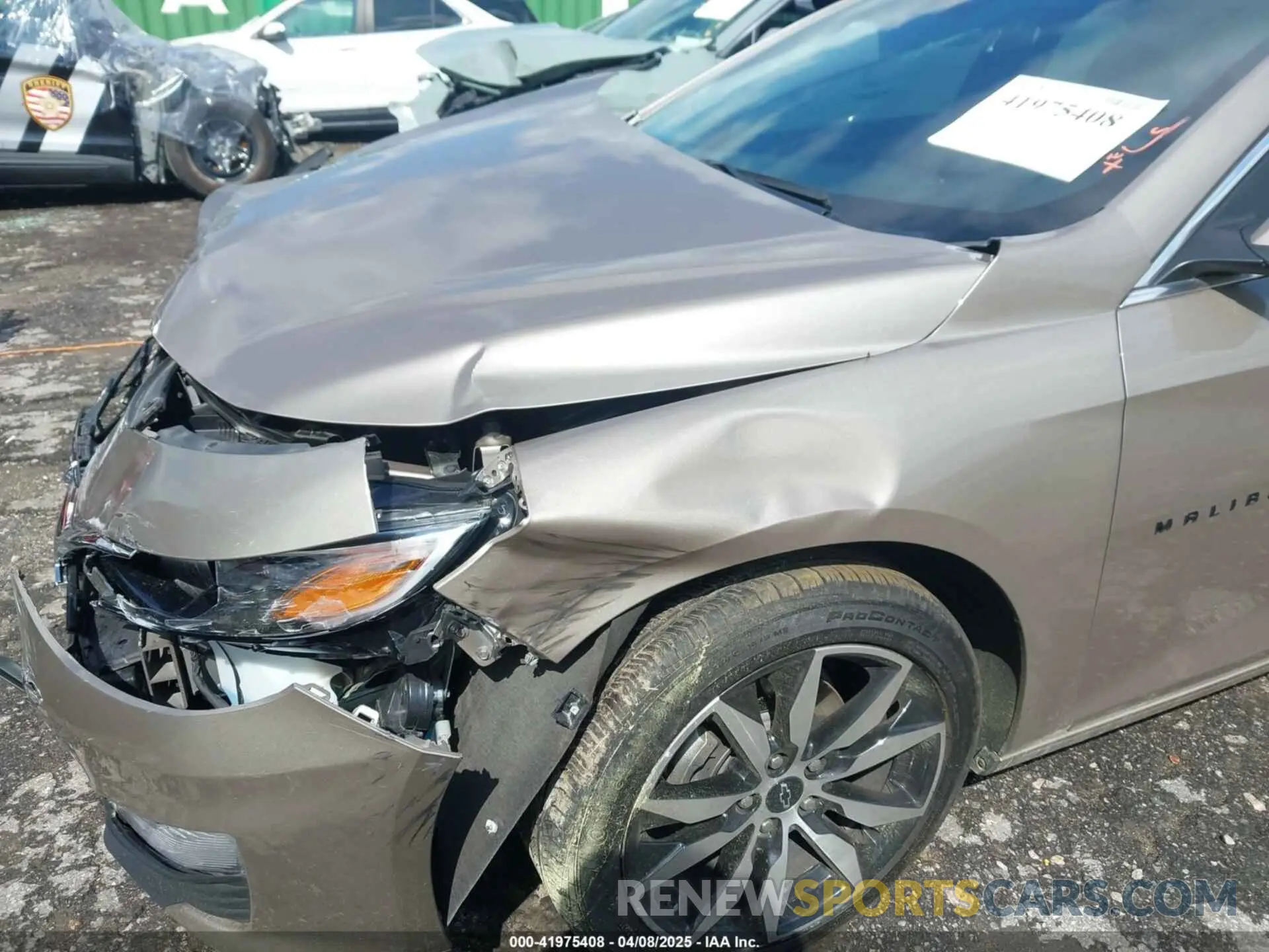 19 fotografías del automóvil dañado 1G1ZG5STXPF195273 CHEVROLET MALIBU 2023