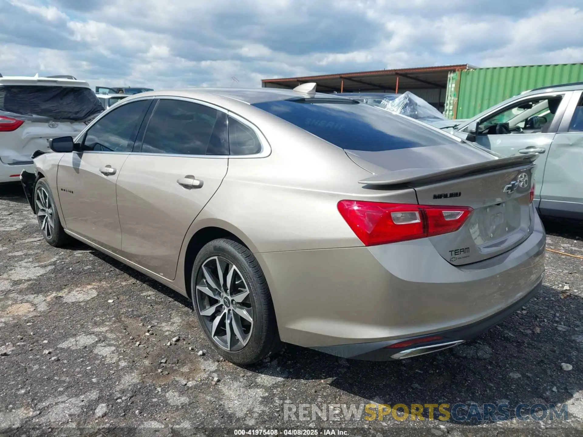 3 fotografías del automóvil dañado 1G1ZG5STXPF195273 CHEVROLET MALIBU 2023