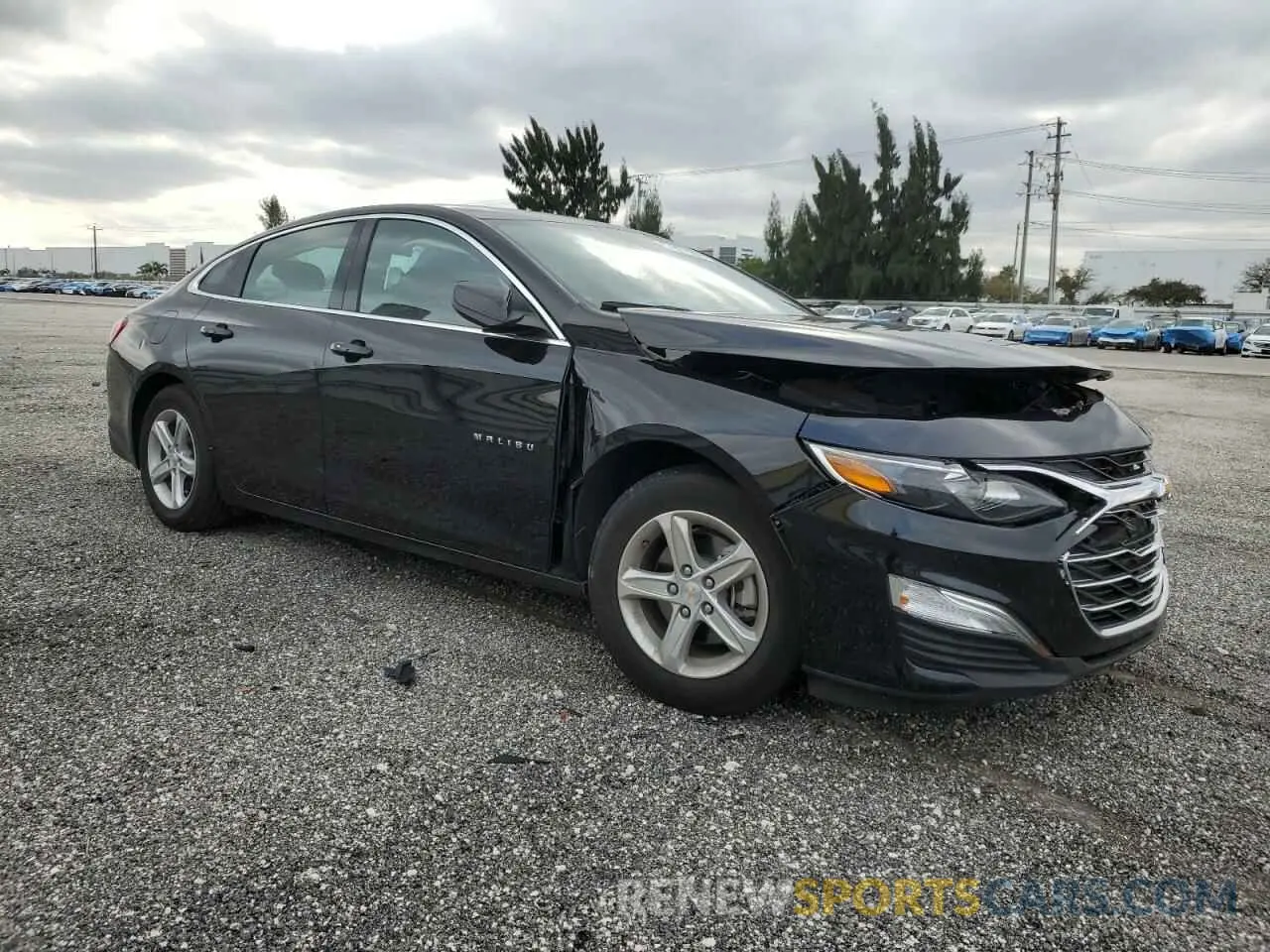 4 fotografías del automóvil dañado 1G1ZB5ST2RF186858 CHEVROLET MALIBU 2024