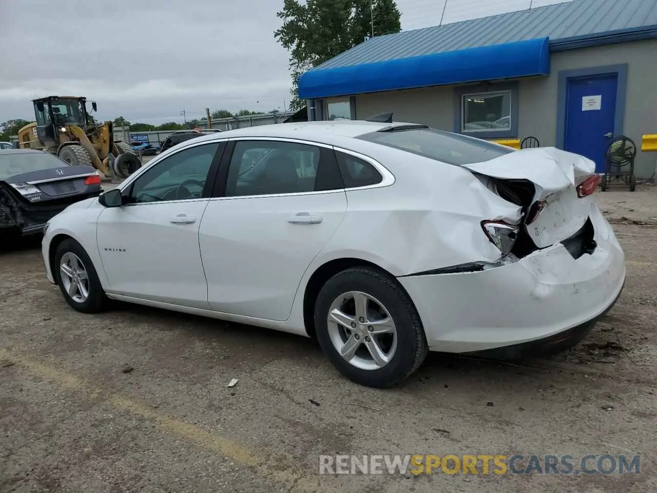 2 fotografías del automóvil dañado 1G1ZB5ST6RF146444 CHEVROLET MALIBU 2024
