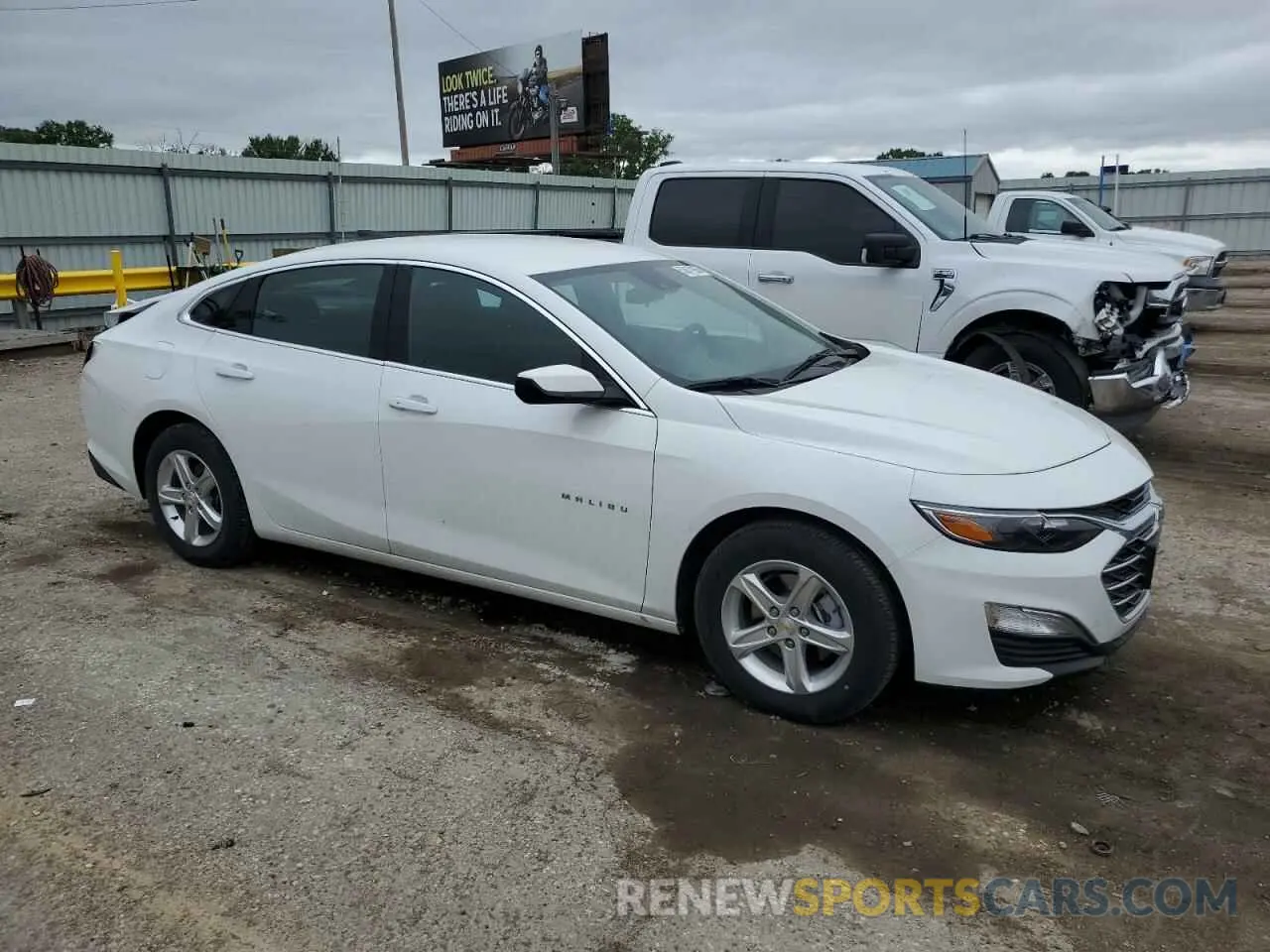 4 fotografías del automóvil dañado 1G1ZB5ST6RF146444 CHEVROLET MALIBU 2024