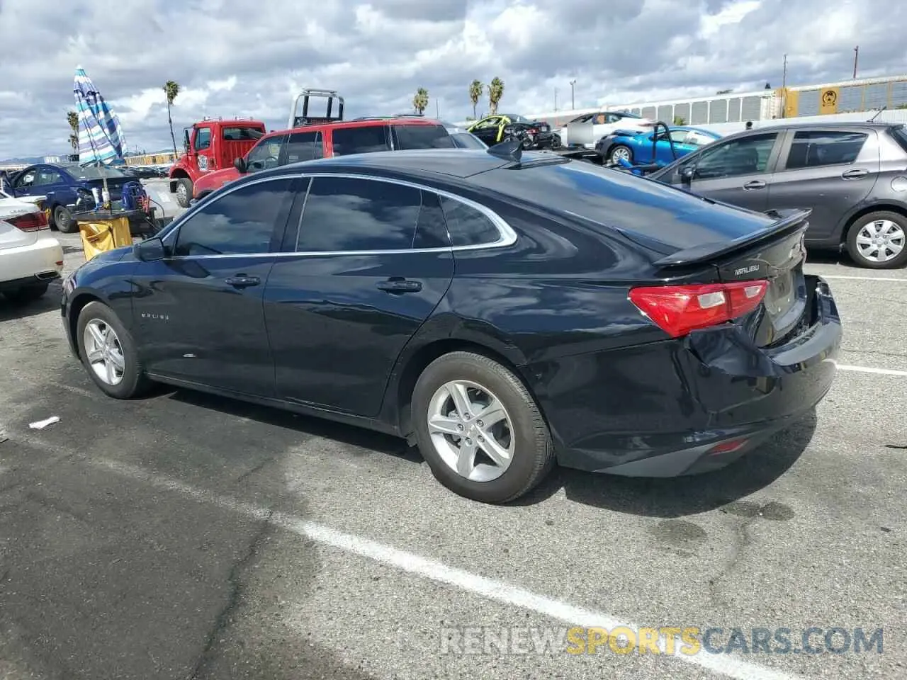 2 fotografías del automóvil dañado 1G1ZB5ST6RF185910 CHEVROLET MALIBU 2024