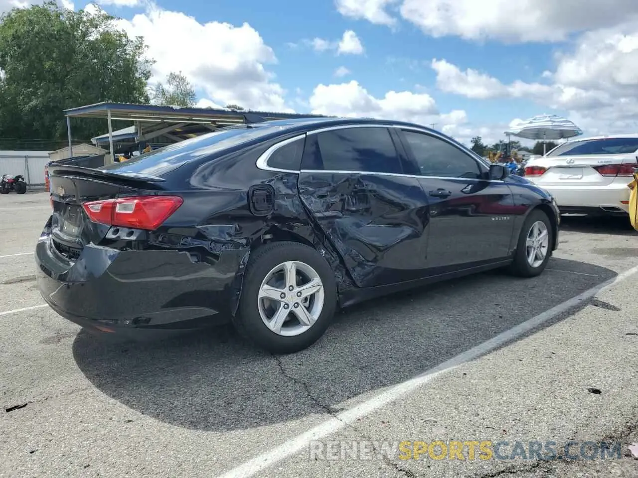 3 fotografías del automóvil dañado 1G1ZB5ST6RF185910 CHEVROLET MALIBU 2024
