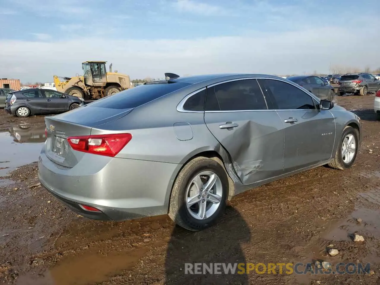 3 fotografías del automóvil dañado 1G1ZB5ST7RF200902 CHEVROLET MALIBU 2024