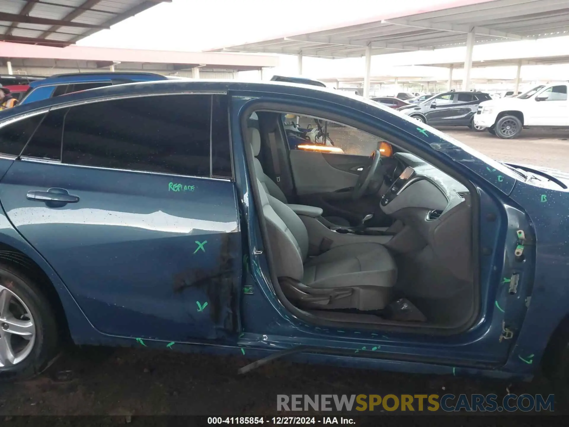 14 fotografías del automóvil dañado 1G1ZB5ST7RF248528 CHEVROLET MALIBU 2024