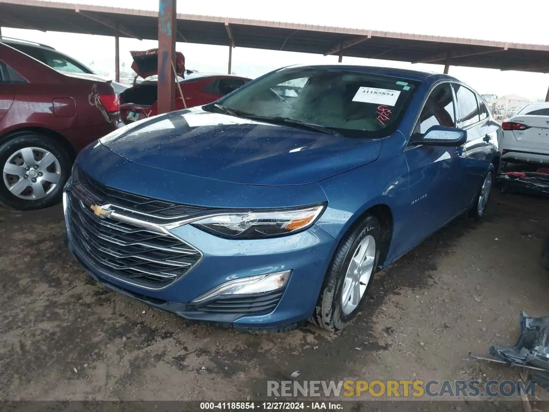 2 fotografías del automóvil dañado 1G1ZB5ST7RF248528 CHEVROLET MALIBU 2024