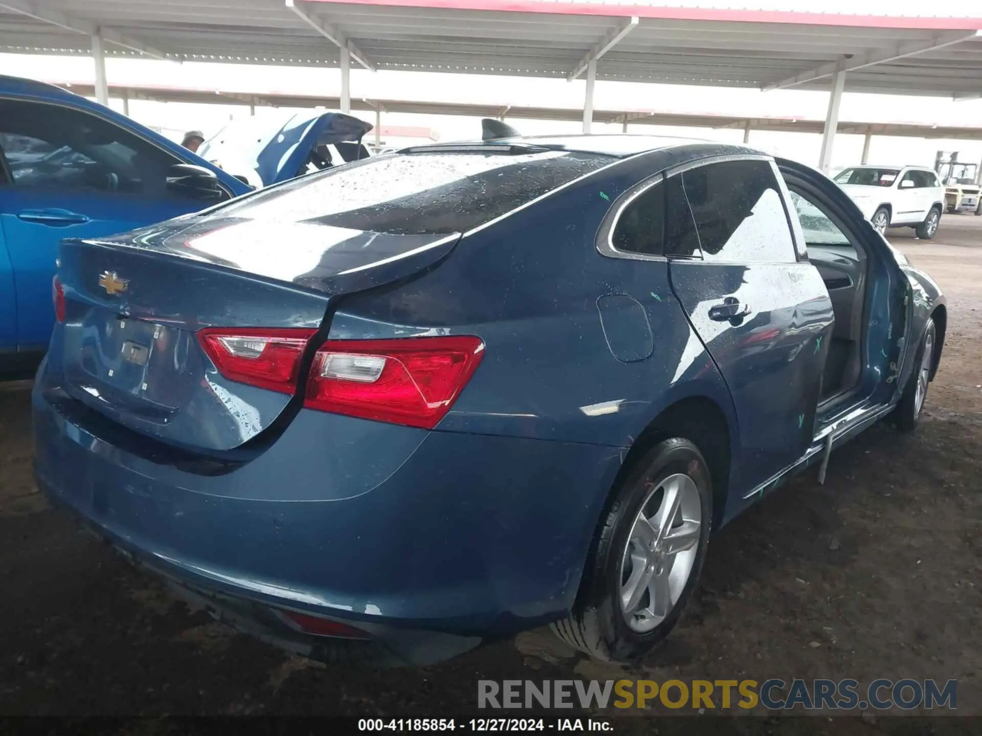 4 fotografías del automóvil dañado 1G1ZB5ST7RF248528 CHEVROLET MALIBU 2024