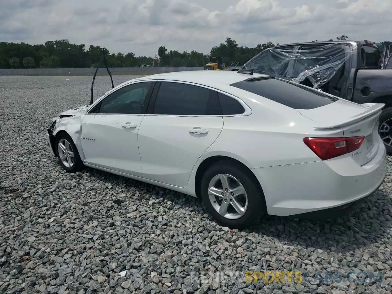 2 fotografías del automóvil dañado 1G1ZB5ST9RF149581 CHEVROLET MALIBU 2024