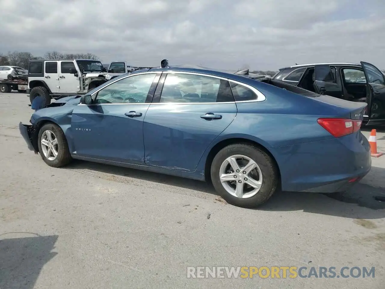 2 fotografías del automóvil dañado 1G1ZC5ST2RF125085 CHEVROLET MALIBU 2024