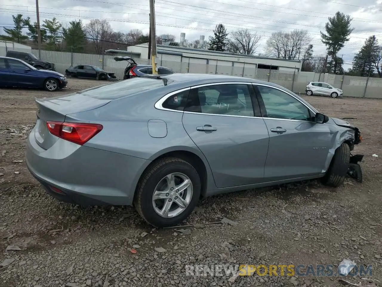 3 fotografías del automóvil dañado 1G1ZC5ST2RF231813 CHEVROLET MALIBU 2024