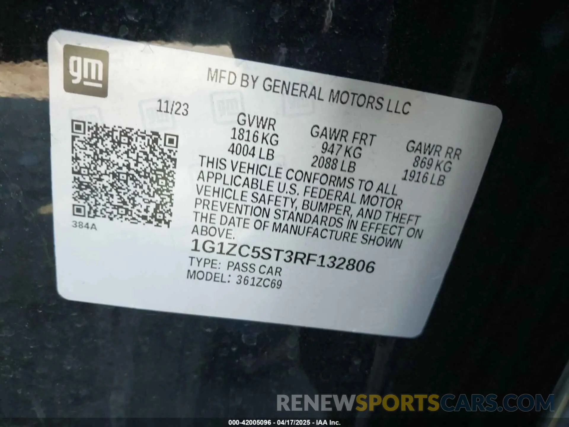 9 fotografías del automóvil dañado 1G1ZC5ST3RF132806 CHEVROLET MALIBU 2024