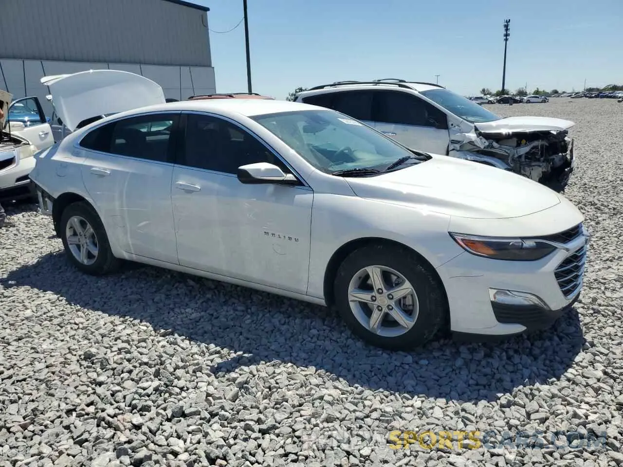 4 fotografías del automóvil dañado 1G1ZC5ST3RF203907 CHEVROLET MALIBU 2024