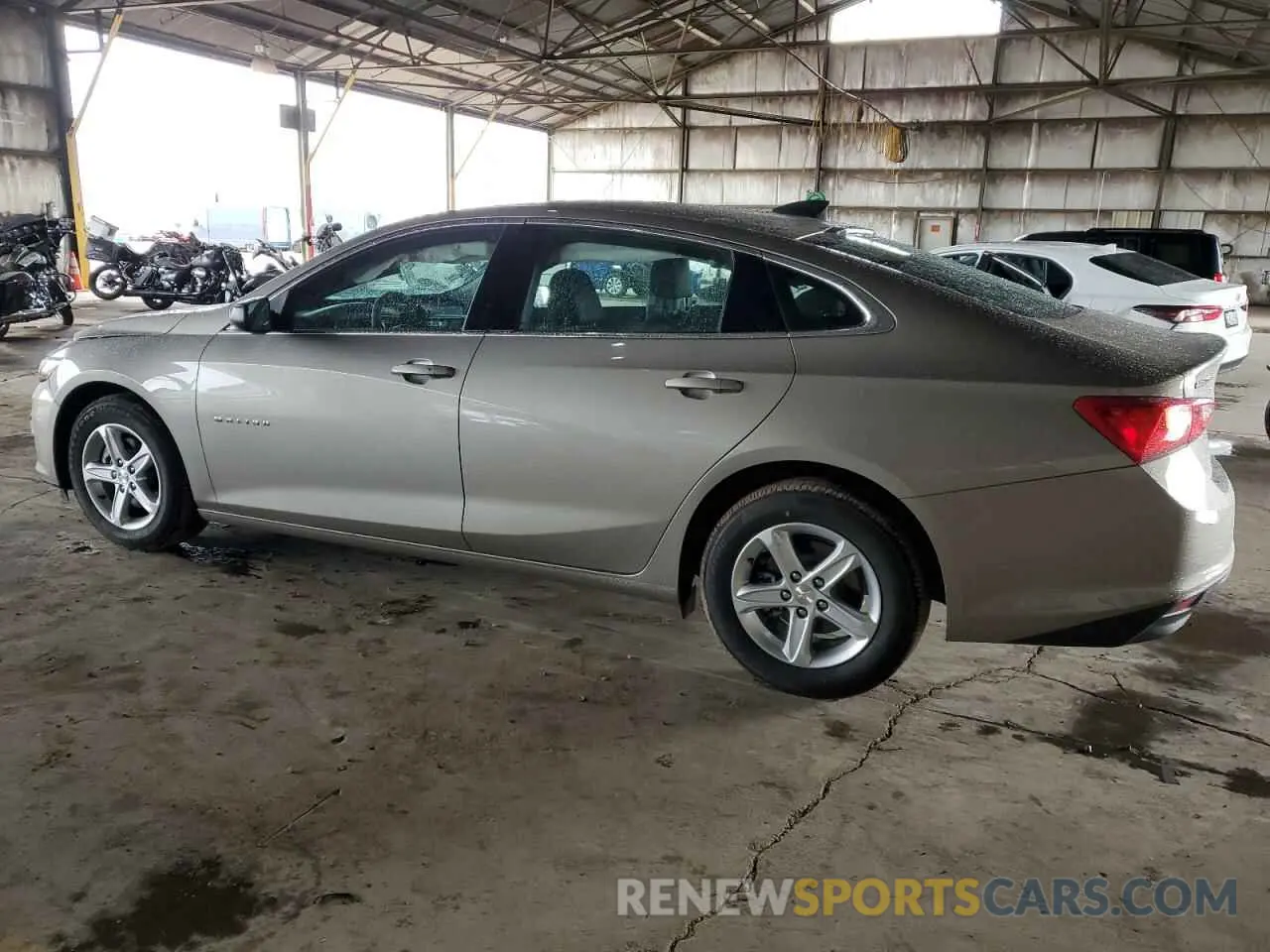 2 fotografías del automóvil dañado 1G1ZC5ST4RF233563 CHEVROLET MALIBU 2024