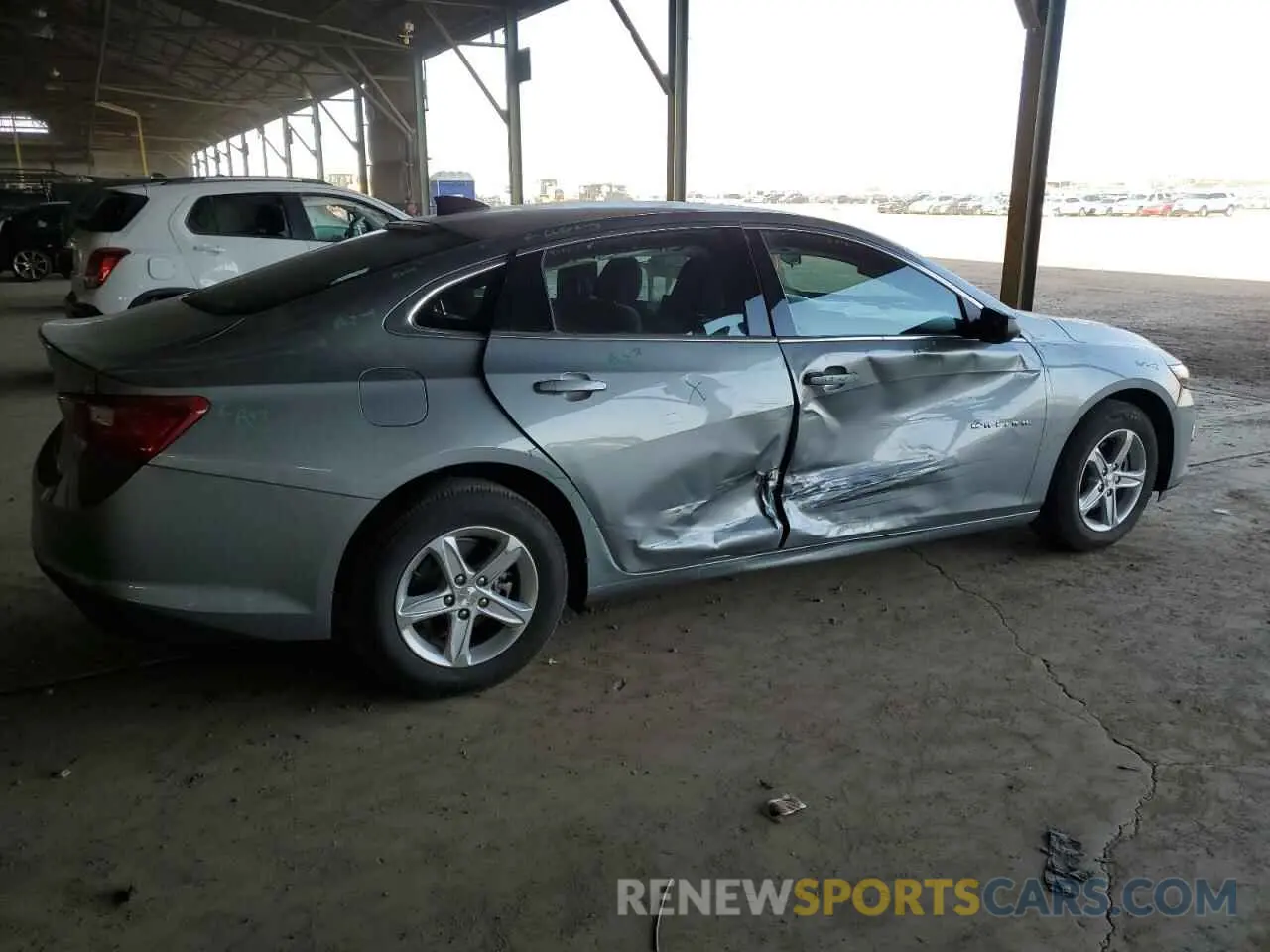 3 fotografías del automóvil dañado 1G1ZC5ST5RF233457 CHEVROLET MALIBU 2024