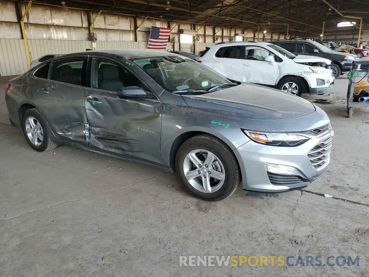 4 fotografías del automóvil dañado 1G1ZC5ST5RF233457 CHEVROLET MALIBU 2024