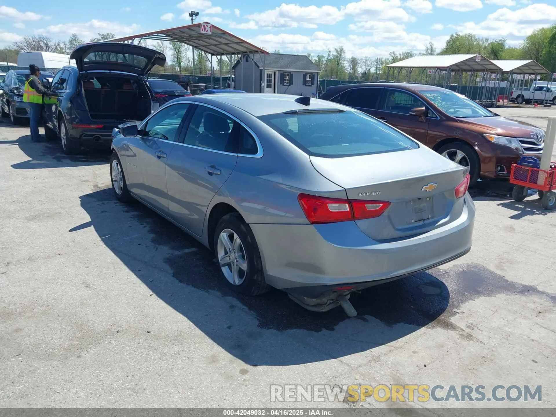 3 fotografías del automóvil dañado 1G1ZC5ST6RF124666 CHEVROLET MALIBU 2024
