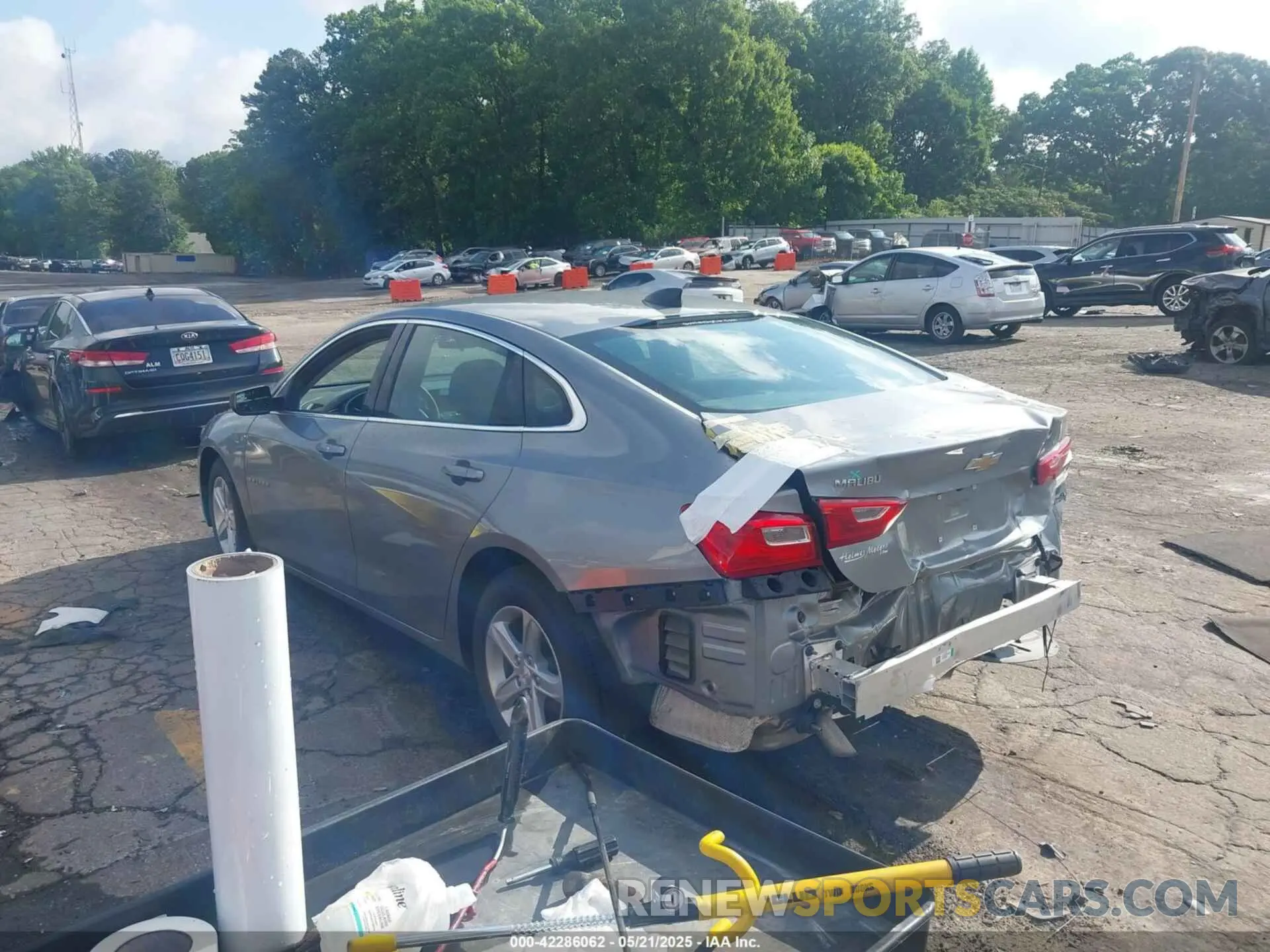 3 fotografías del automóvil dañado 1G1ZC5ST7RF127446 CHEVROLET MALIBU 2024