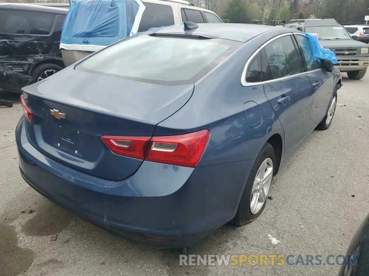 3 fotografías del automóvil dañado 1G1ZC5ST8RF125821 CHEVROLET MALIBU 2024