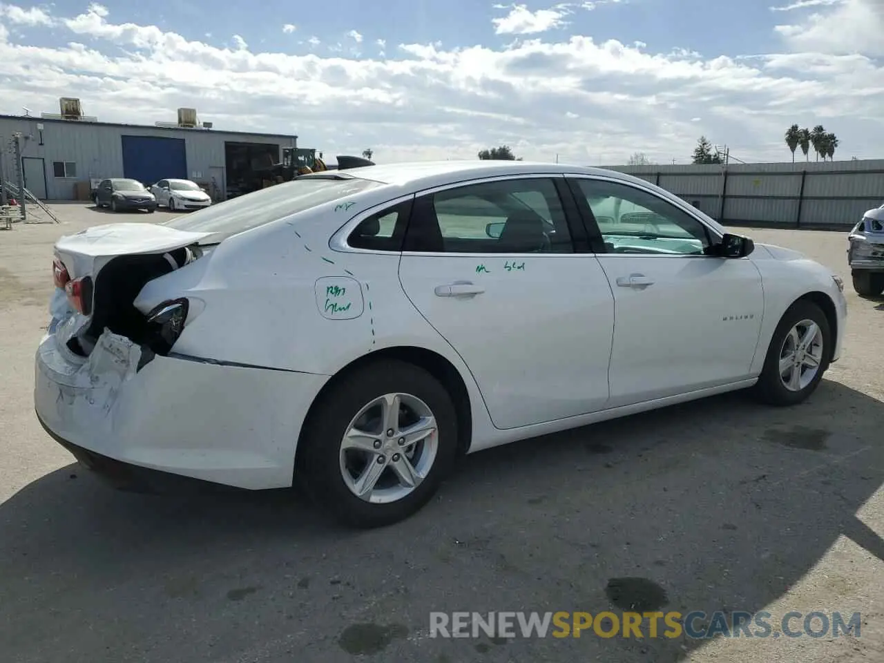 3 fotografías del automóvil dañado 1G1ZC5ST9RF196994 CHEVROLET MALIBU 2024