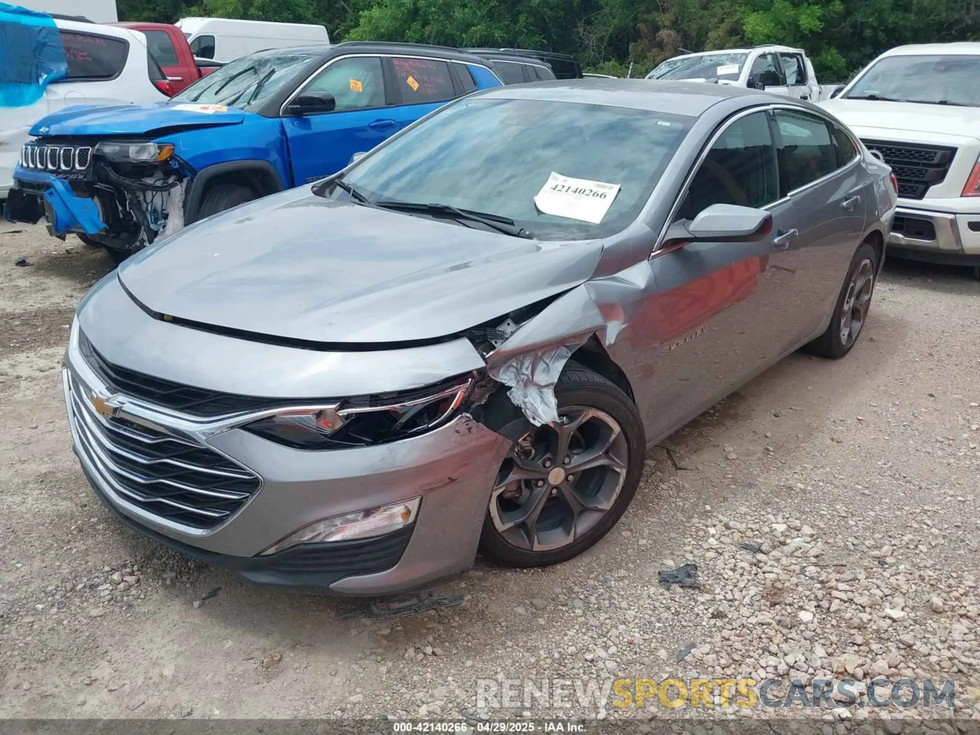 2 fotografías del automóvil dañado 1G1ZD5ST0RF133232 CHEVROLET MALIBU 2024