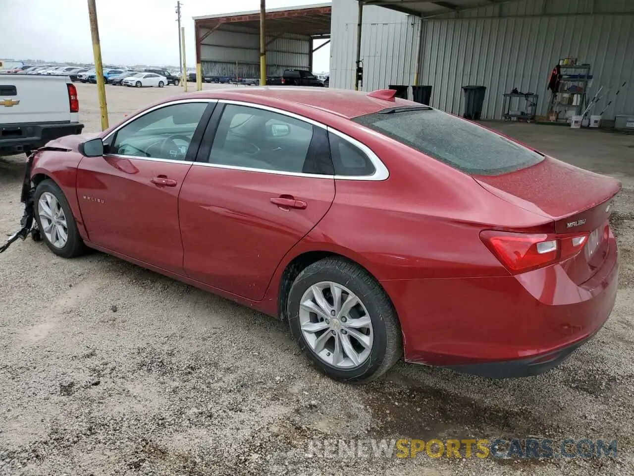 2 fotografías del automóvil dañado 1G1ZD5ST0RF166912 CHEVROLET MALIBU 2024