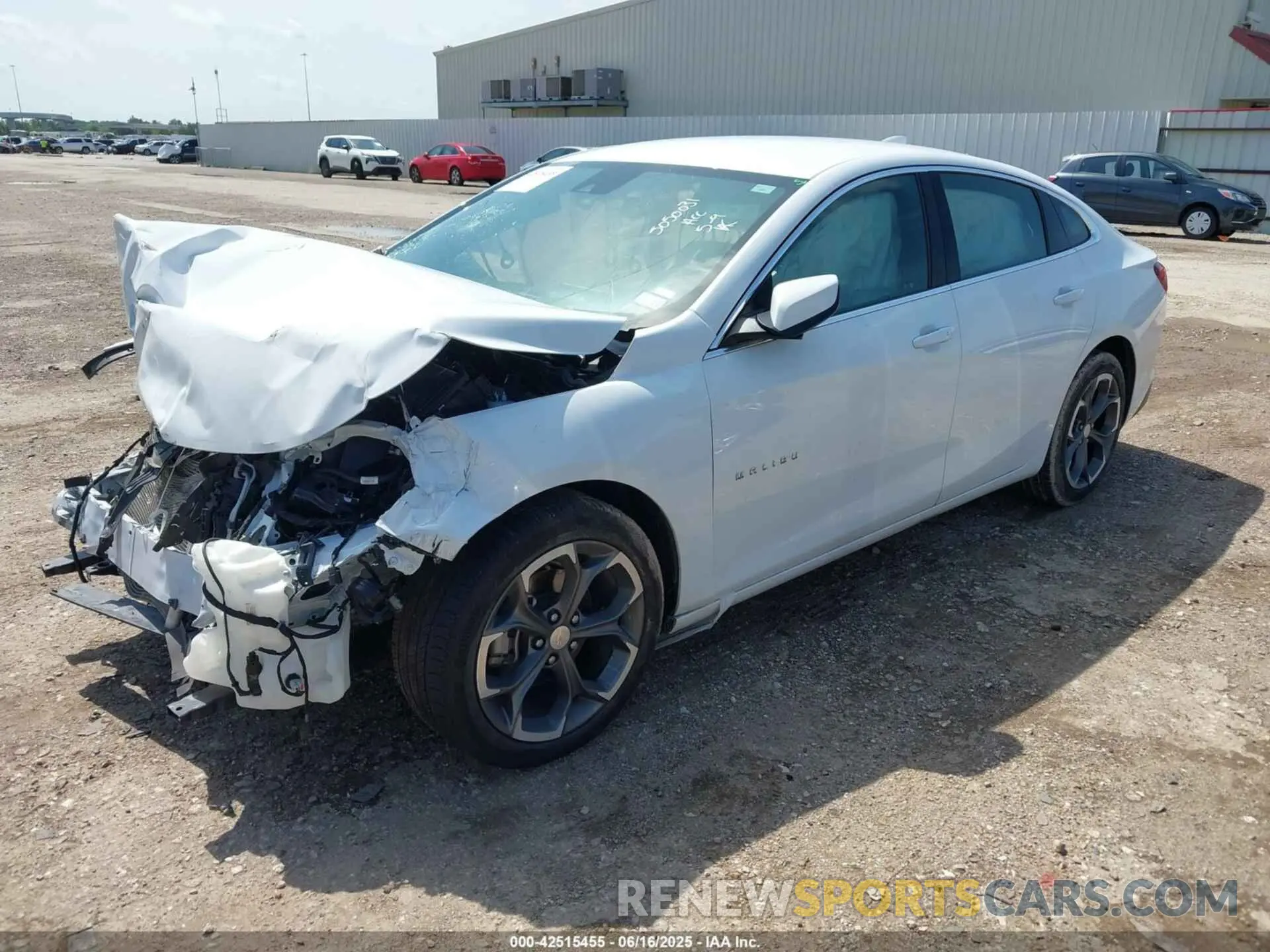2 fotografías del automóvil dañado 1G1ZD5ST0RF181118 CHEVROLET MALIBU 2024