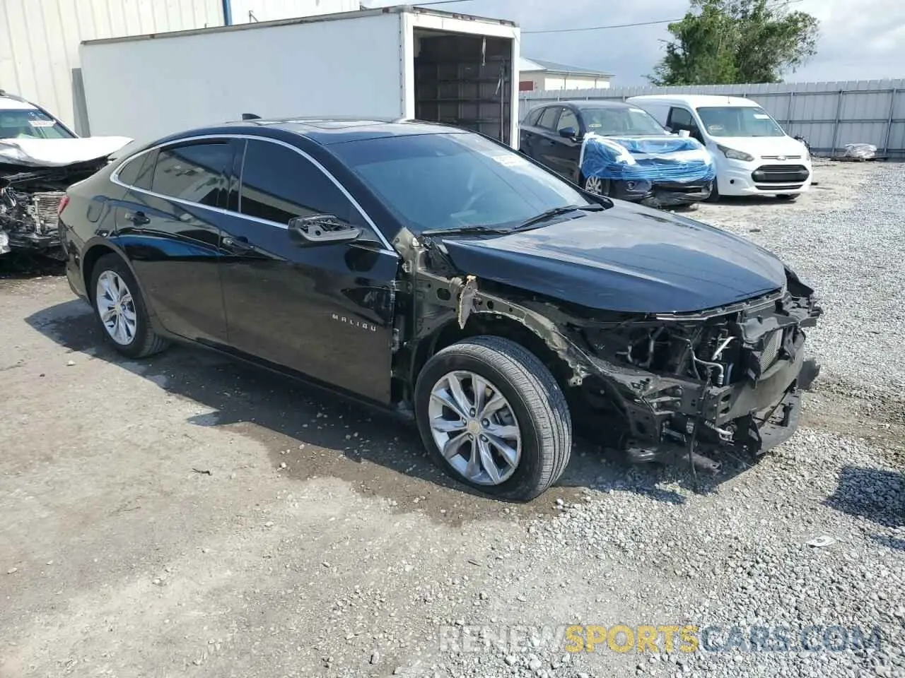 4 fotografías del automóvil dañado 1G1ZD5ST0RF200959 CHEVROLET MALIBU 2024