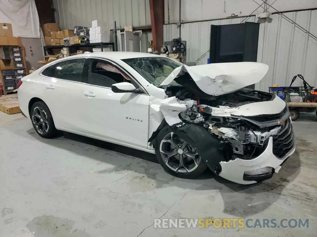 4 fotografías del automóvil dañado 1G1ZD5ST0RF225277 CHEVROLET MALIBU 2024