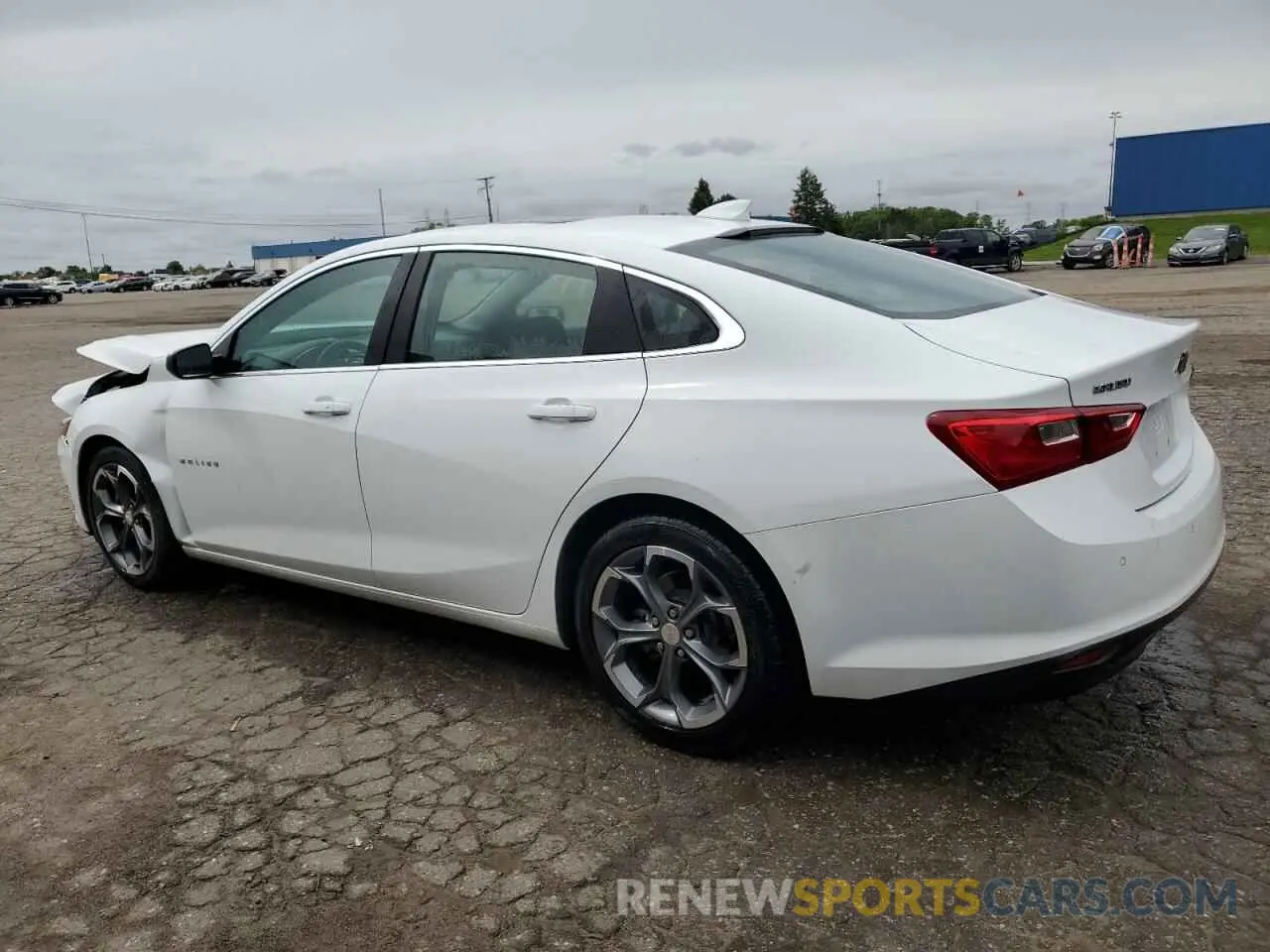 2 fotografías del automóvil dañado 1G1ZD5ST0RF245805 CHEVROLET MALIBU 2024
