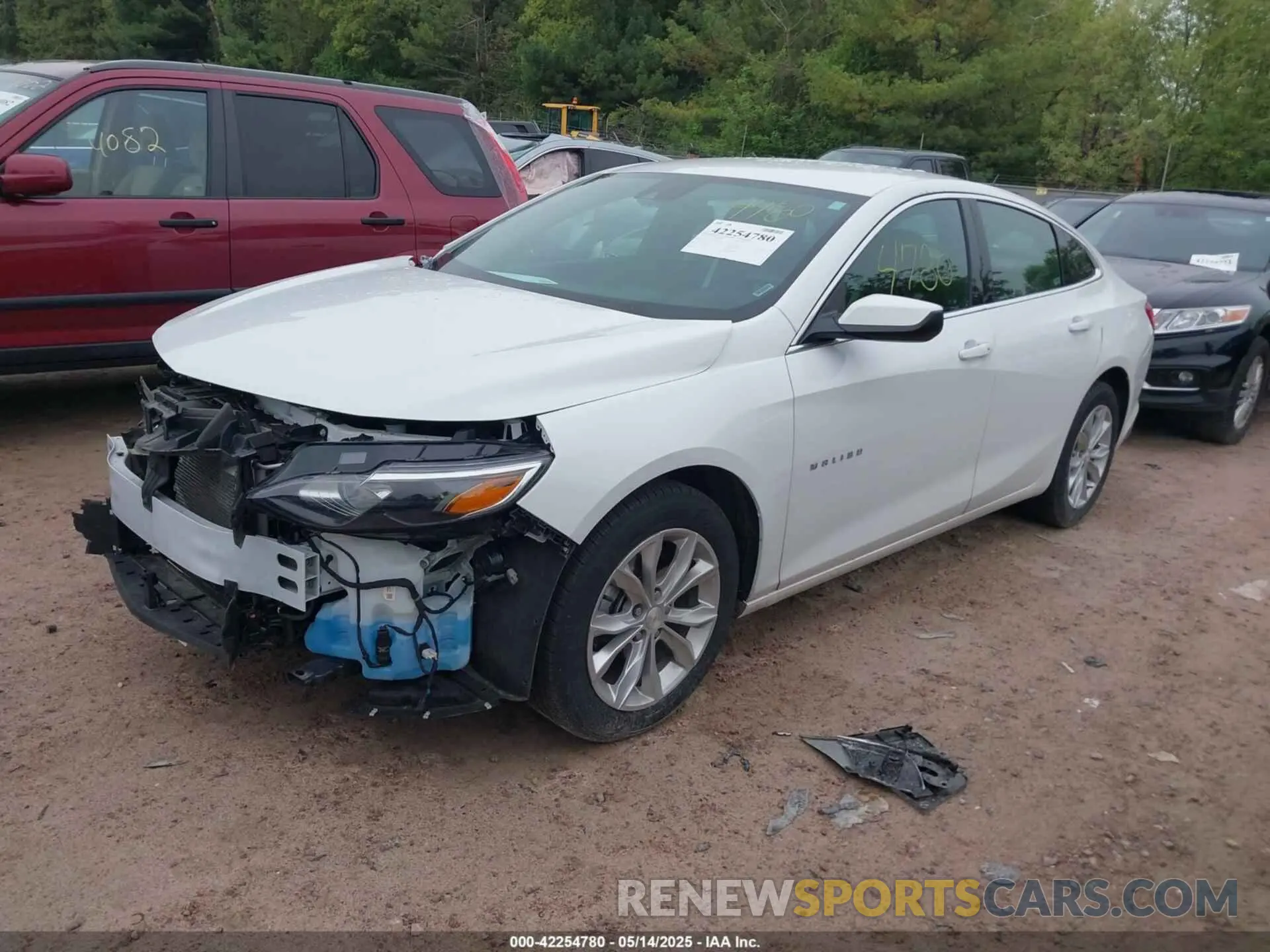 2 fotografías del automóvil dañado 1G1ZD5ST1RF110221 CHEVROLET MALIBU 2024