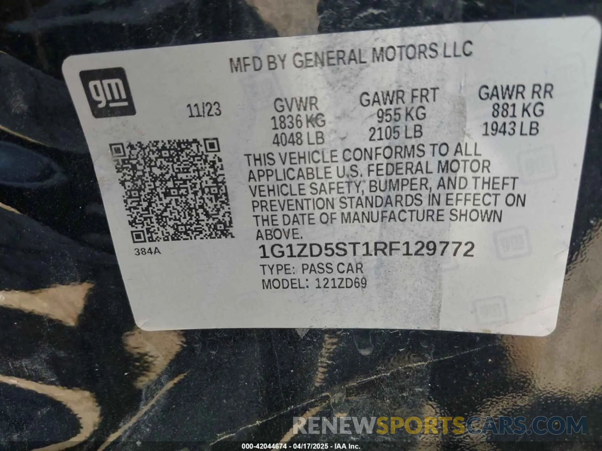 9 fotografías del automóvil dañado 1G1ZD5ST1RF129772 CHEVROLET MALIBU 2024