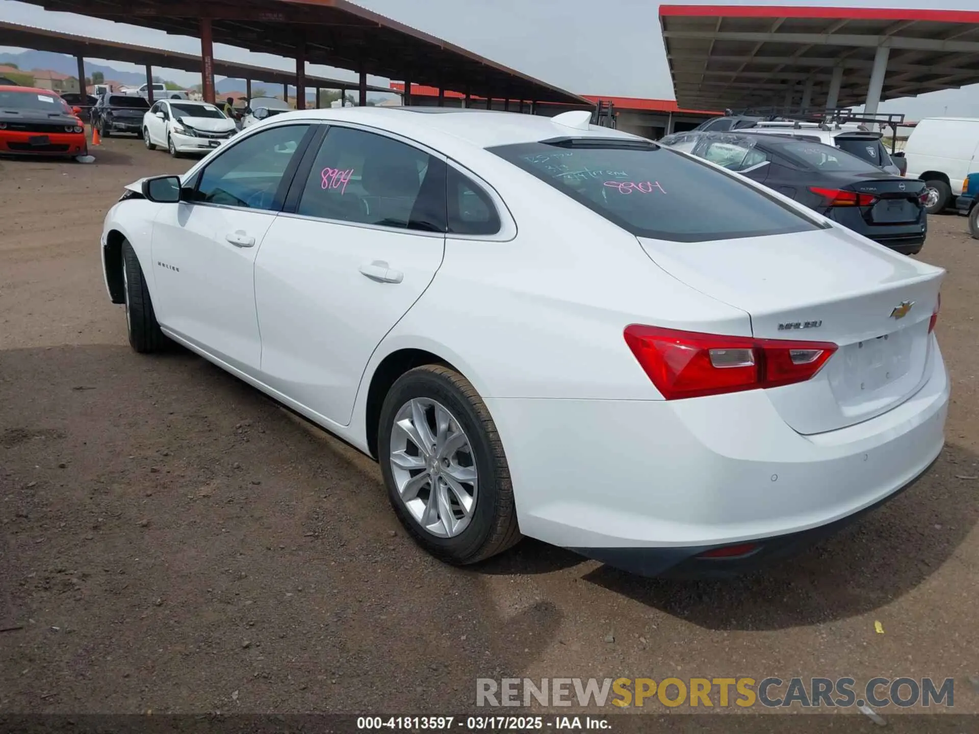 3 fotografías del automóvil dañado 1G1ZD5ST1RF130730 CHEVROLET MALIBU 2024