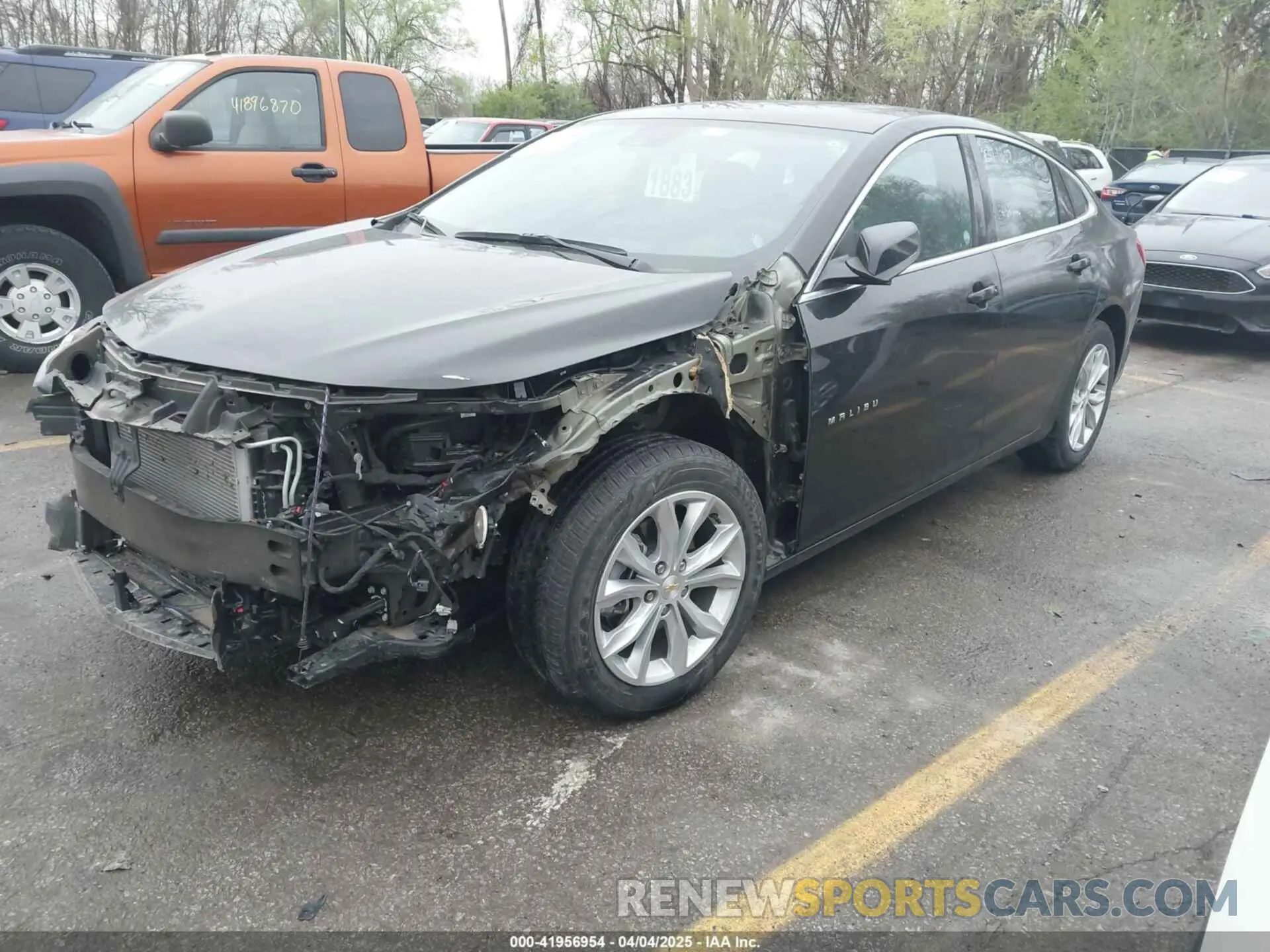 2 fotografías del automóvil dañado 1G1ZD5ST1RF192564 CHEVROLET MALIBU 2024