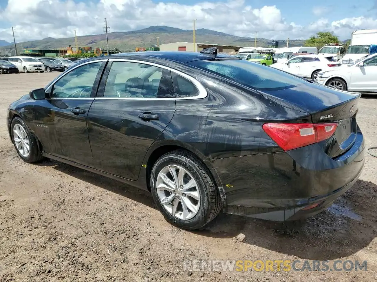 2 fotografías del automóvil dañado 1G1ZD5ST1RF223070 CHEVROLET MALIBU 2024