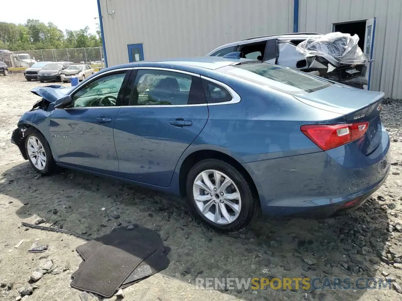 2 fotografías del automóvil dañado 1G1ZD5ST1RF233274 CHEVROLET MALIBU 2024
