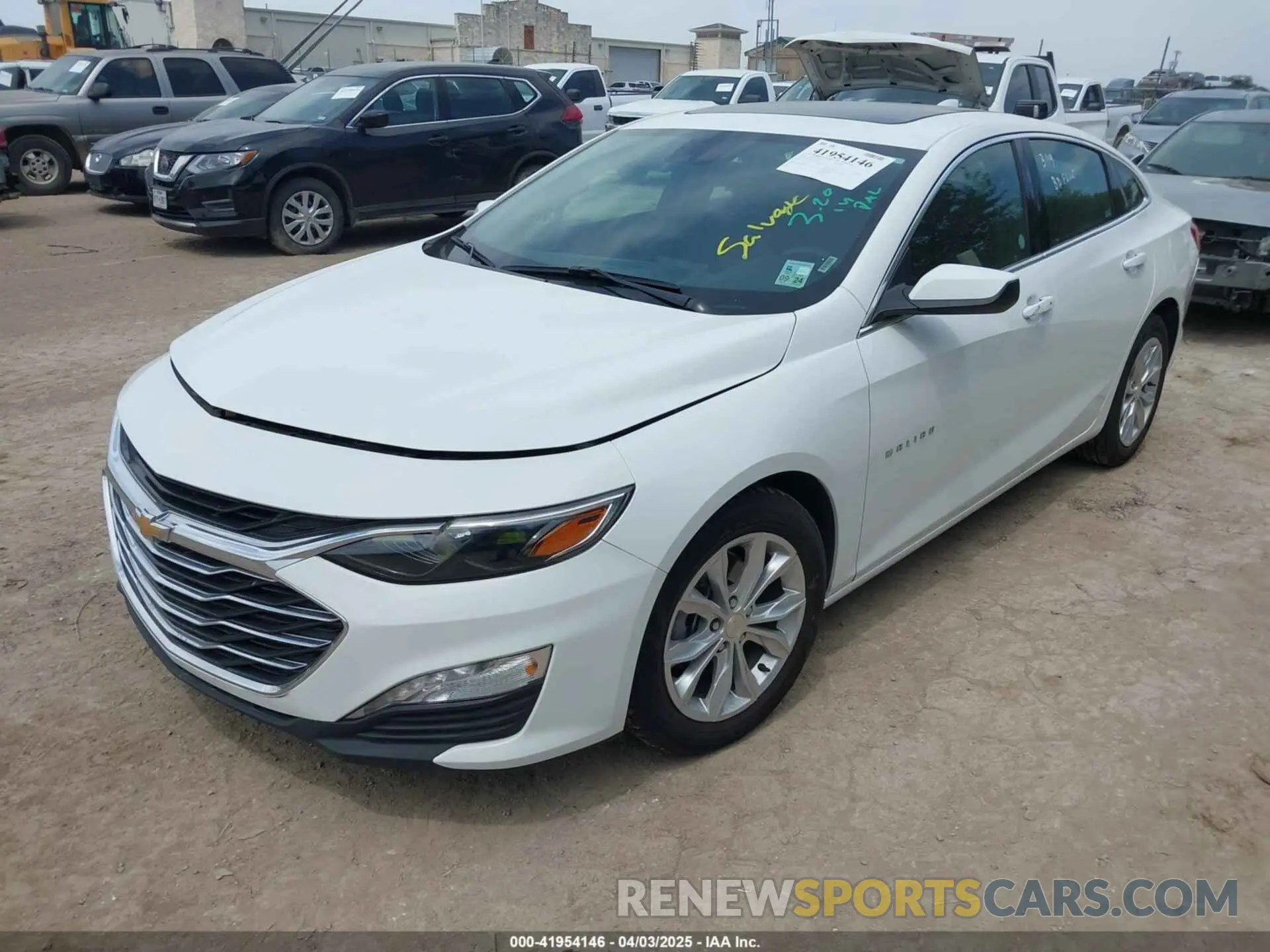 2 fotografías del automóvil dañado 1G1ZD5ST2RF149223 CHEVROLET MALIBU 2024