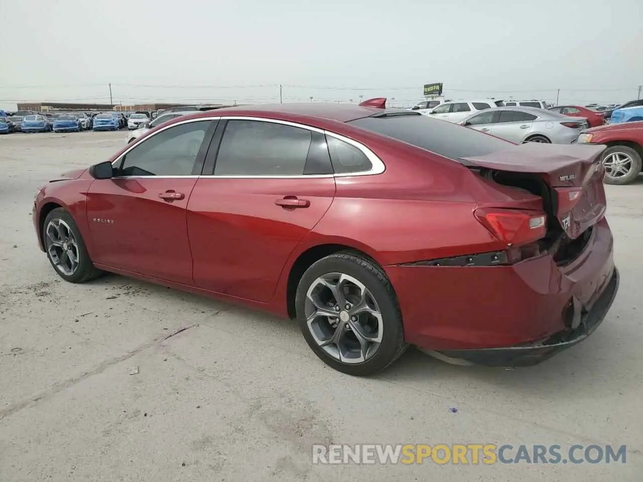 2 fotografías del automóvil dañado 1G1ZD5ST2RF154700 CHEVROLET MALIBU 2024