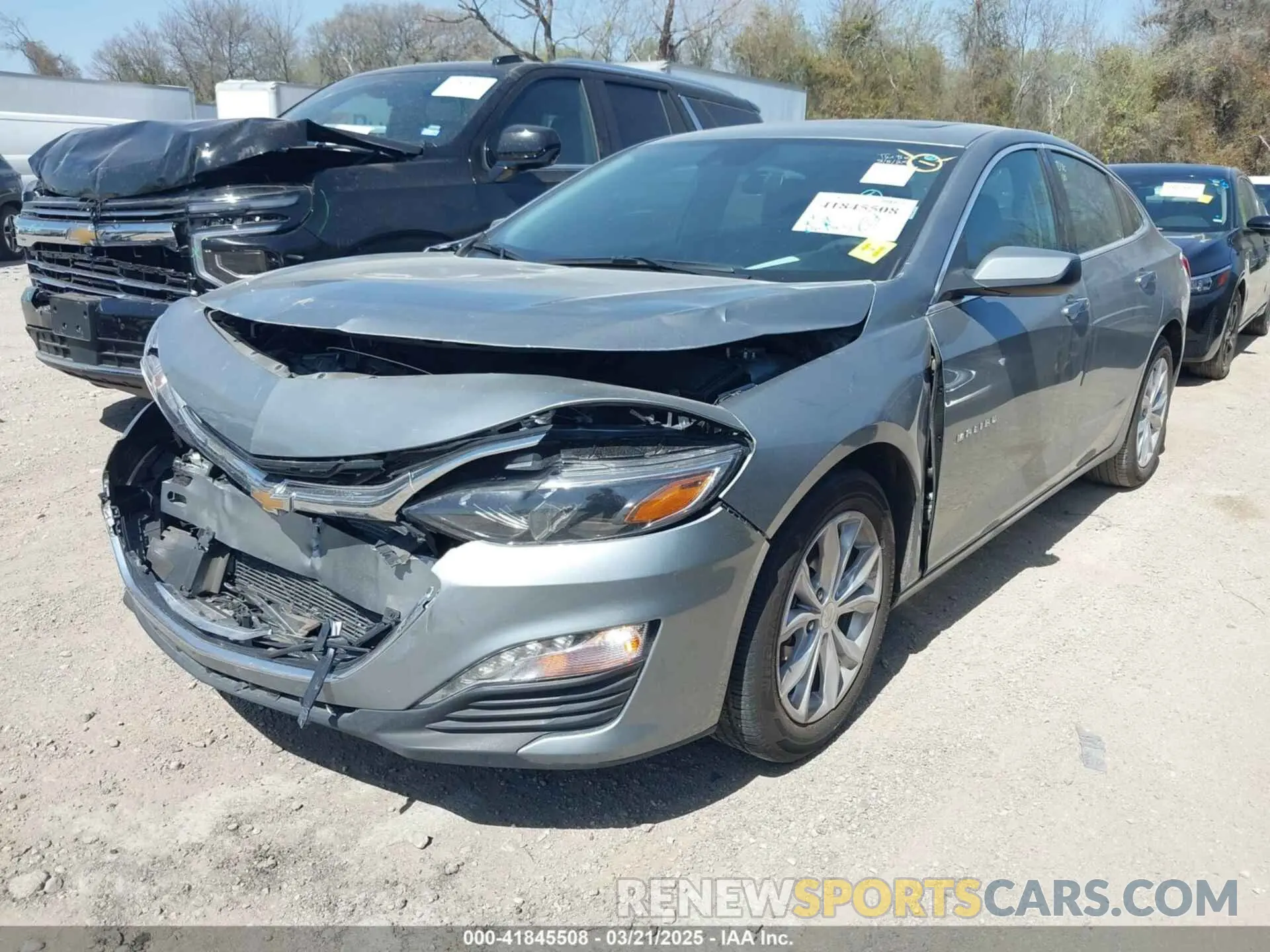 2 fotografías del automóvil dañado 1G1ZD5ST2RF166393 CHEVROLET MALIBU 2024
