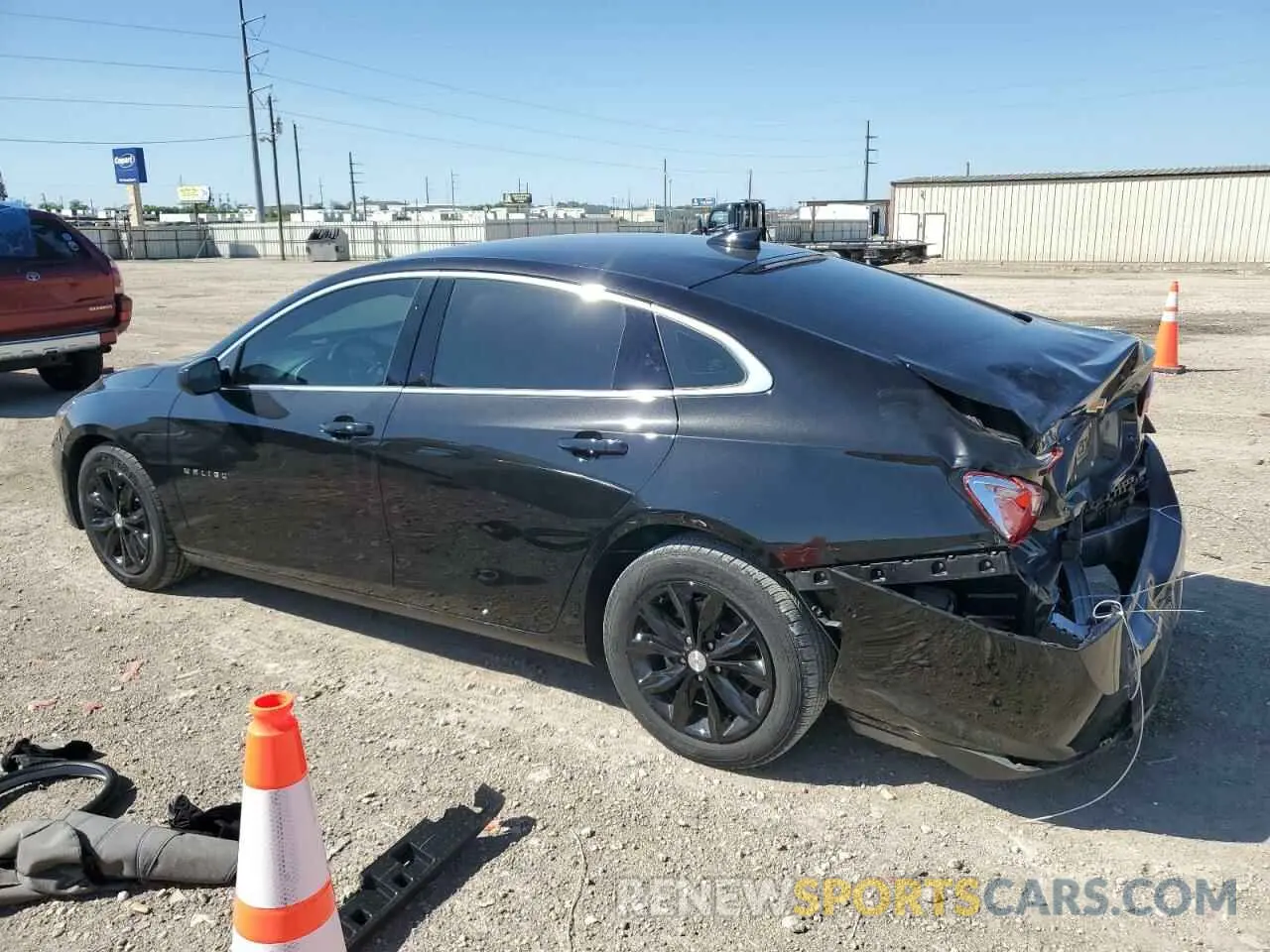 2 fotografías del automóvil dañado 1G1ZD5ST2RF176499 CHEVROLET MALIBU 2024