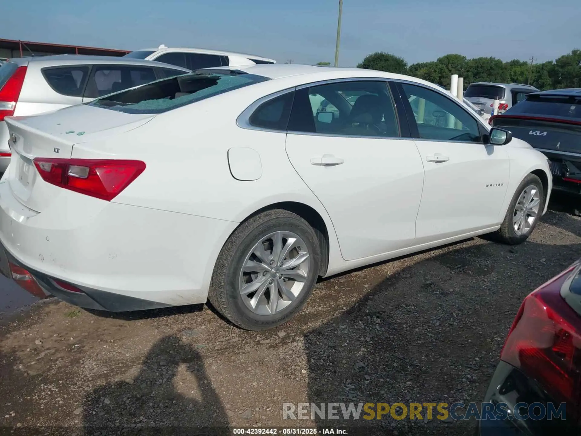 4 fotografías del automóvil dañado 1G1ZD5ST3RF124492 CHEVROLET MALIBU 2024